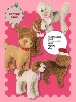 Xenos Kersthangers hond aanbieding