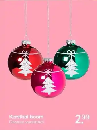 Xenos Kerstbal boom aanbieding