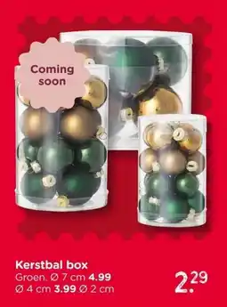 Xenos Kerstbal box aanbieding