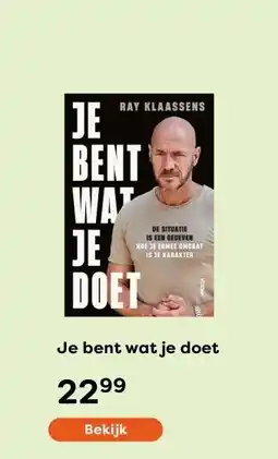 The Read Shop Je bent wat je doet aanbieding