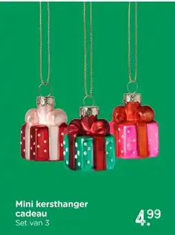 Xenos Mini kersthanger cadeau aanbieding