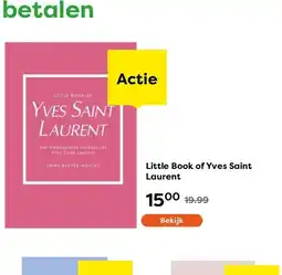 The Read Shop Little Book of Yves Saint Laurent aanbieding