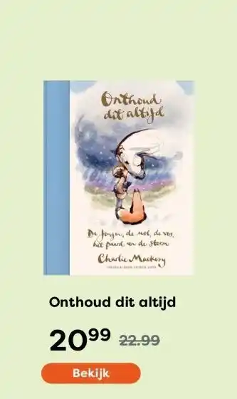 The Read Shop Onthoud dit altijd aanbieding