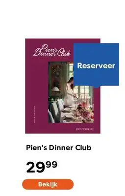 The Read Shop Pien's Dinner Club aanbieding
