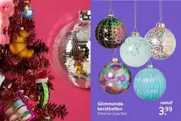 Xenos Glimmende kerstballen aanbieding