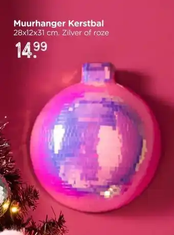 Xenos Muurhanger Kerstbal aanbieding