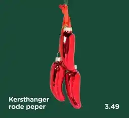 Xenos Kersthanger rode peper aanbieding