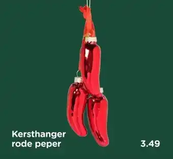 Xenos Kersthanger rode peper aanbieding