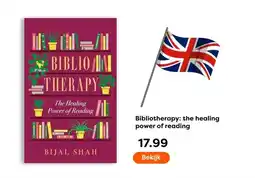 The Read Shop Bibliotherapy: the healing power of reading aanbieding