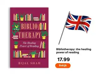 The Read Shop Bibliotherapy: the healing power of reading aanbieding