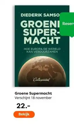 The Read Shop Groene Supermacht aanbieding