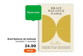 The Read Shop Brain Balance: de methode aanbieding