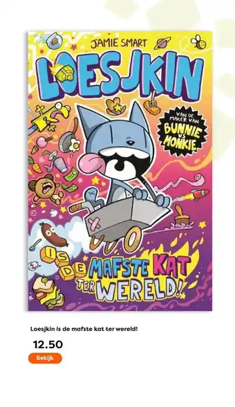 The Read Shop Loesjkin is de mafste kat ter wereld! aanbieding