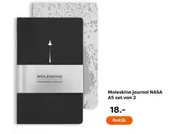 The Read Shop Moleskine journal NASA aanbieding