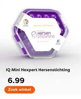 The Read Shop IQ Mini Hexpert Hersenstichting aanbieding