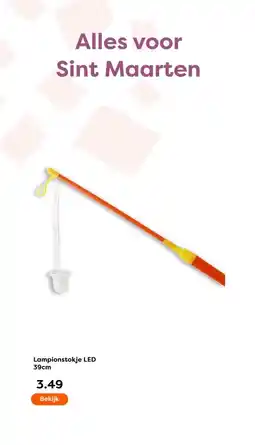 The Read Shop Lampionstokje LED 39cm aanbieding