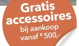 Pronto wonen Gratis accessoires aanbieding