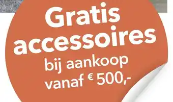 Pronto wonen Gratis accessoires aanbieding