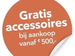 Pronto wonen Gratis accessoires aanbieding