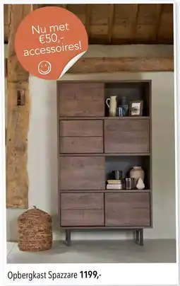 Pronto wonen Opbergkast Spazzare aanbieding