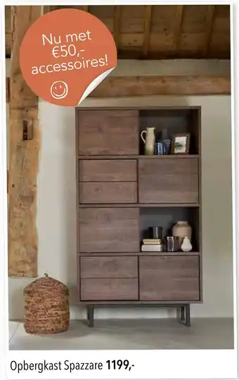 Pronto wonen Opbergkast Spazzare aanbieding