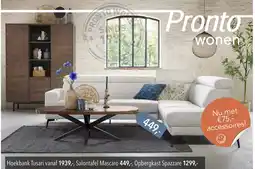 Pronto wonen Hoekbank Tusari aanbieding