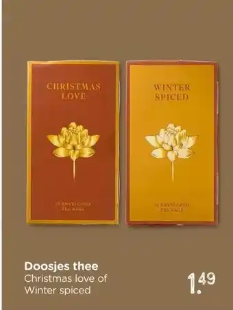 Xenos Doosjes thee aanbieding