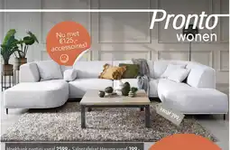 Pronto wonen Hoekbank pantini aanbieding