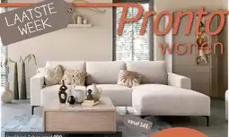 Pronto wonen Hoekbank Fabria aanbieding