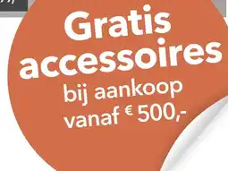 Pronto wonen Gratis accessoires aanbieding