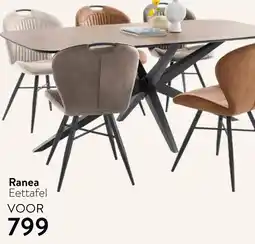 Profijt Meubel Ranea Eettafel aanbieding