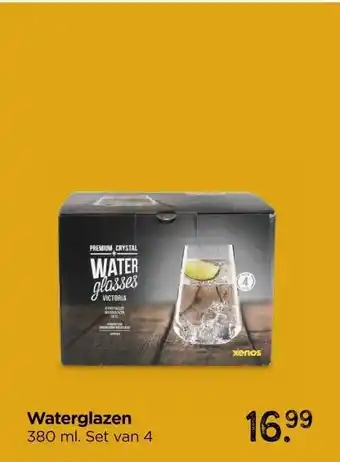 Xenos Waterglazen aanbieding