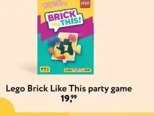 Primera Lego Brick Like This party game aanbieding
