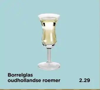 Xenos Borrelglas oudhollandse roemer aanbieding