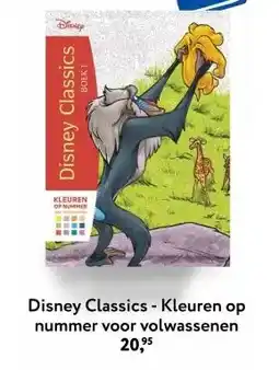 Primera Disney Classics - Kleuren op nummer voor volwassenen aanbieding