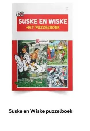 Primera Suske en Wiske puzzelboek aanbieding