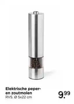 Xenos Elektrische peper- en zoutmolen aanbieding