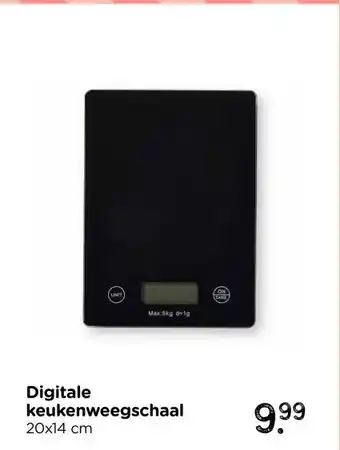 Xenos Digitale keukenweegschaal aanbieding