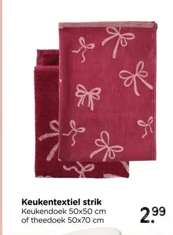 Xenos Keukentextiel strik aanbieding