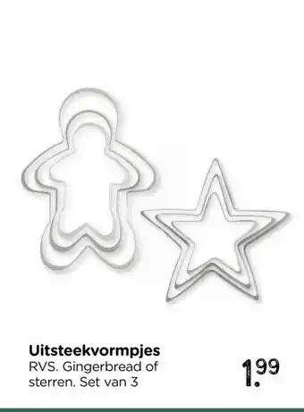 Xenos Uitsteekvormpjes aanbieding