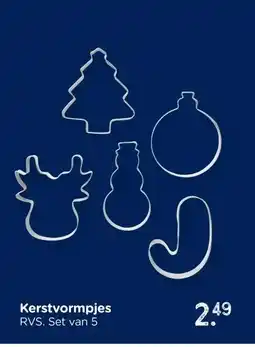 Xenos Kerstvormpjes aanbieding