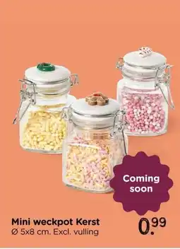 Xenos Mini weckpot Kerst aanbieding