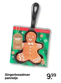 Xenos Gingerbreadman pannetje aanbieding