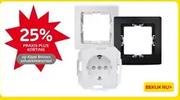 Praxis Kopp binnen schakelmateriaal aanbieding