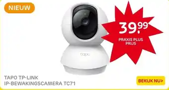 Praxis Tp-Link Beveiligingscamera voor binnen - aanbieding