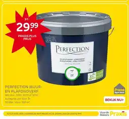 Praxis PERFECTION MUUR-EN PLAFONDVERF aanbieding