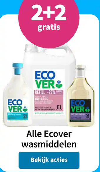 Plein.nl Alle Ecover wasmiddelen aanbieding