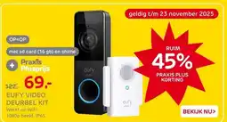 Praxis EUFY VIDEO DEURBEL KIT aanbieding