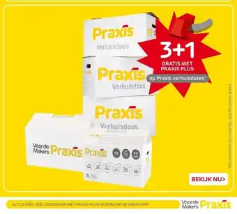 Praxis Praxis verhuisdozen' aanbieding