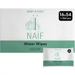Plein.nl Naif Baby & Kids Billendoekjes aanbieding